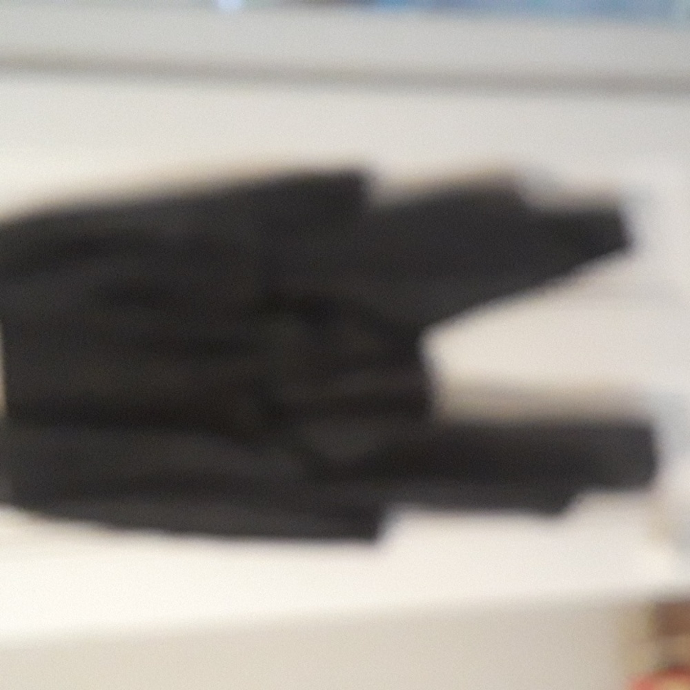 Suzie Couture Open Front Asymmetrical Cardigan Charcoal Gray 2X - Picture 4 of 6